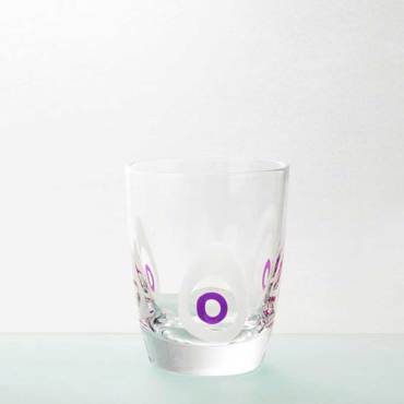 Cryspo Trio Σετ 6 Τεμαχίων Ποτήρι Ουίσκι από Φυσητό Γυαλί 'POUA AMETHYST' 5211252